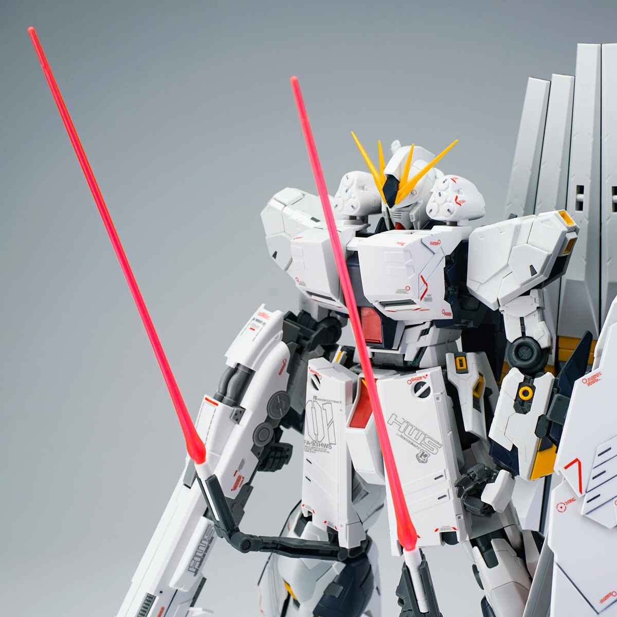 EW HWS Expansion set for 1/100 MG RX-93 Nu V ver ka model | eBay