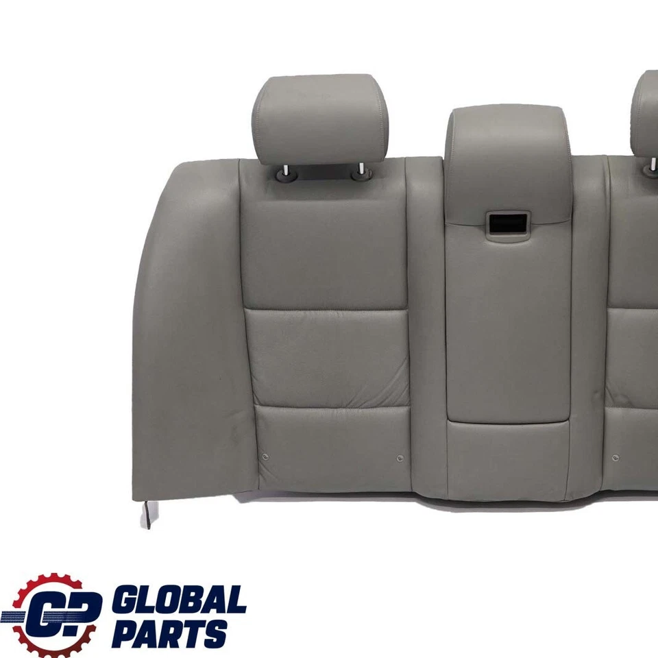 BMW 5 Series E60 1 Interior Rear Seat Backrest Couch Cover Grey Leather - Image 2 of 4