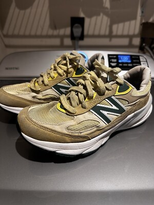 New Balance 990 V6 USイエロー/グリーン NEW BALANCE MADE IN USA 990V6 Yellow Green 990 Size 7 Sneaker