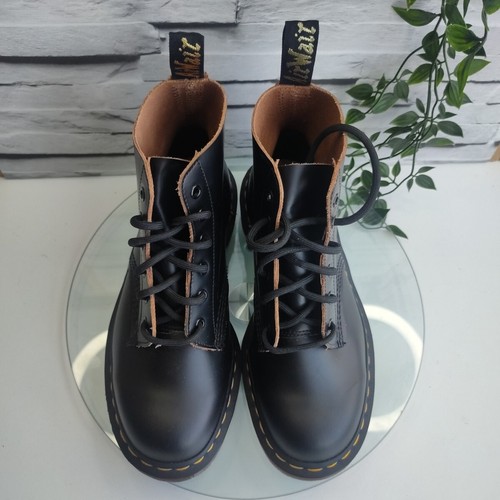 DR MARTENS VINTAGE 101 STIEFEL. UK GR 7. SCHWARZES QUILON LEDER - Bild 4 von 16