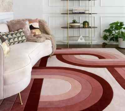 Wool Rug | Hand Tufted Modern Rug Floral Hand Made area Rug | woolen area rug |