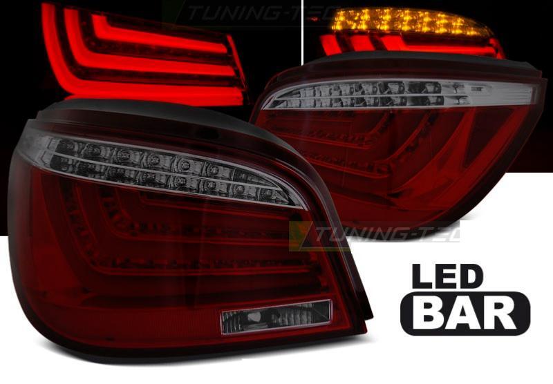 Feux arriere BMW E60 LCI a technologie LED BAR pour ameliorer la visibilite nocturne