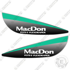 Fits MacDon FD75-S Decal Kit Flexdraper - 7 YEAR OUTDOOR 3M VINYL!