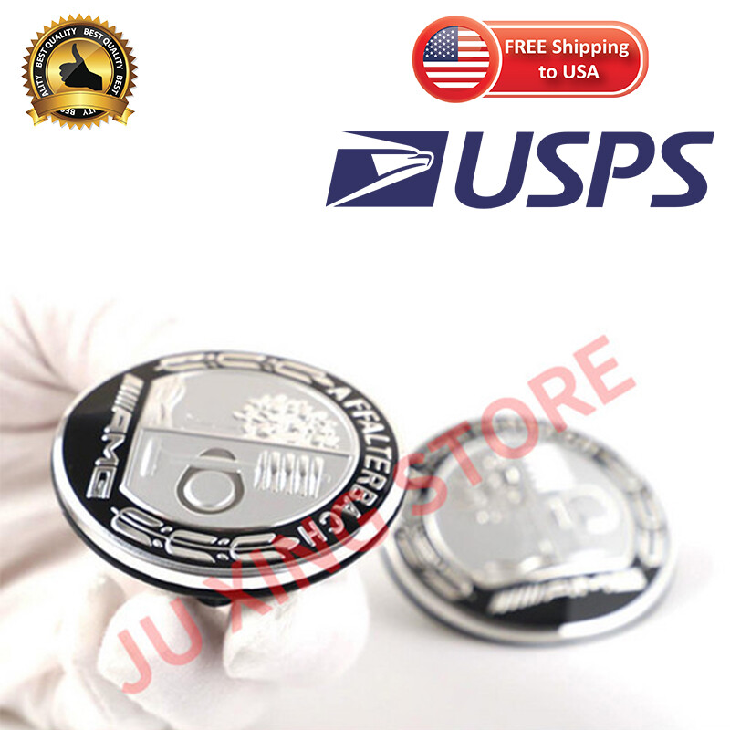 Affalterbach FOR MERCEDES BENZ CLK CLS E ML GL FRONT HOOD BADGE BLACK EMBLEM