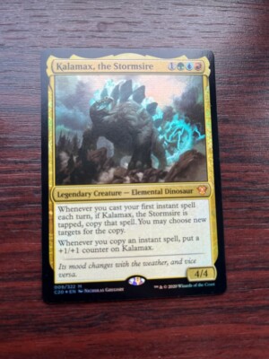 1x FOIL KALAMAX, THE STORMSIRE - Commander - MTG - Magic the Gathering