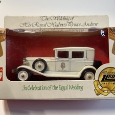Lledo Rolls Royce - Royal Wedding - Prince Andrew & Sarah Ferguson - 1986