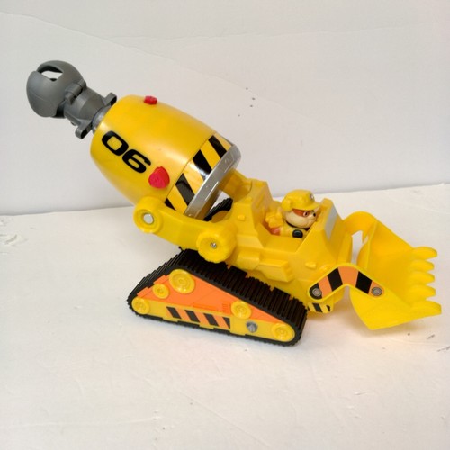 paw patrol the movie rubble's deluxe bulldozer