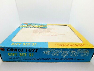 Corgi Toys Gift Set 37 GS37 - Set Lotus Racing Team & Volkswagen 490 - Échelle 1/43