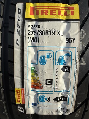 ONE BRAND NEW 275/30R19 96Y Pirelli P Zero Tire 2753019 | eBay