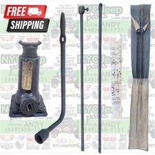 1997 Jeep Wrangler Tj 97-06 Complete Factory Jack Set Oem Free Shipping