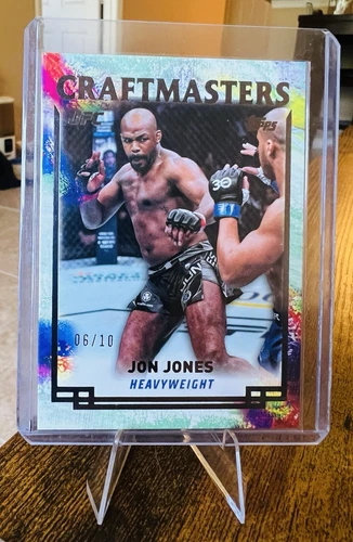 Jon Jones 2024 Topps UFC Knockout Craftmasters Black 6/10