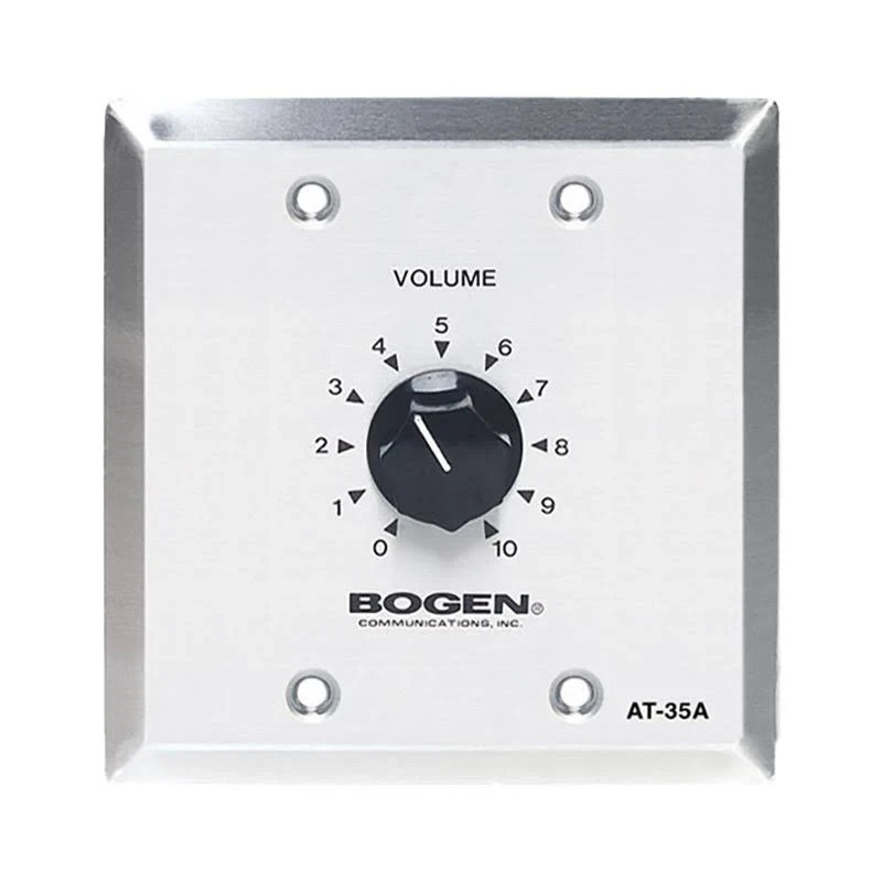 Bogen Communications AT35A 35W Wall-Mounted Speaker Volume Control Attenuator