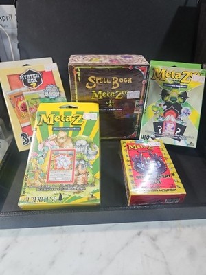 MetaZoo TCG Cryptid Nation - Spell Book (1st Edition) Factory Sealed Plus 4 Boxs