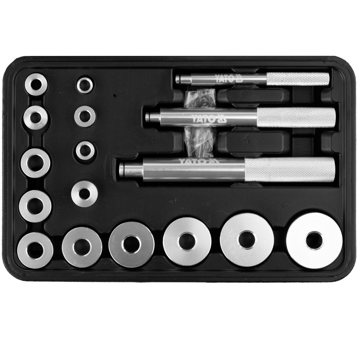 Kit outils de pose pour bague d'etancheite et joint spi 24 pieces en acier carbon