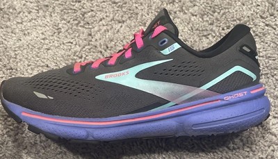 Brooks Ghost 15 Women's Size 8 Running Shoes Sneakers Athletic 1203801B079 Pink