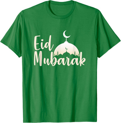 Arabic Festival Muslim Eid Al Fitr Eid Mubarak Unisex T-Shirt