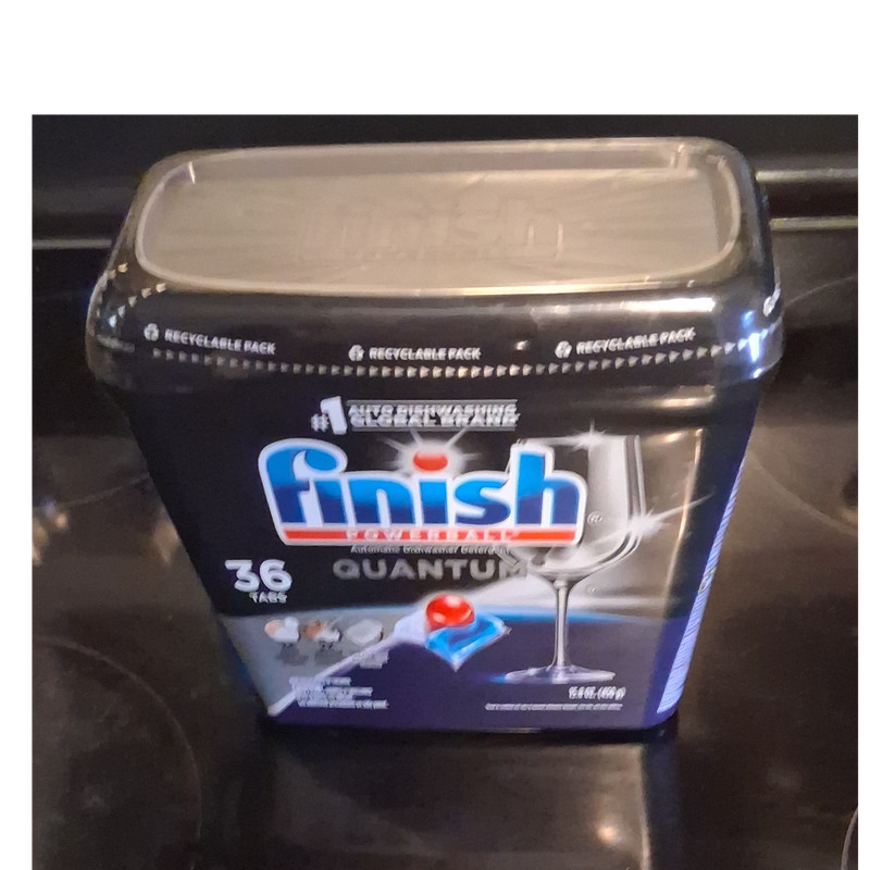 Finish Quantum Dishwasher Detergent Tablets 36 Tabs Recyclable Pack EPA