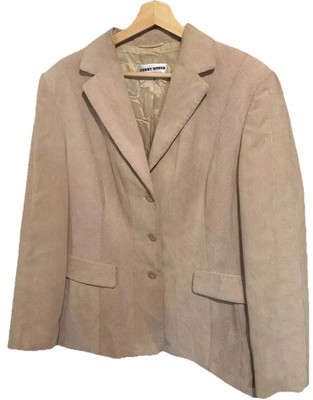 Gerry Weber Cordjacke 90er beige camel UK Gr. 16 42 sehr guter Zustand