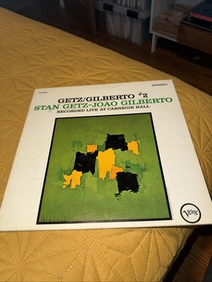 Stan Getz/Joao Gilberto :  #2 Record Live At Carnegie Hall  Verve Stereo LP 1966