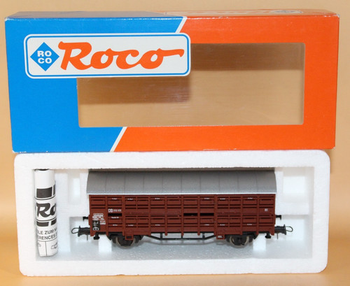 Roco H0 46035 Viehtransportwagen der DB in OVP , unbespielt , TOP | Zustand: Neu
