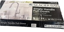 Glacier Bay Paulina 1-Handle Pull-Down Sprayer Kitchen Faucet in Stainless Steel