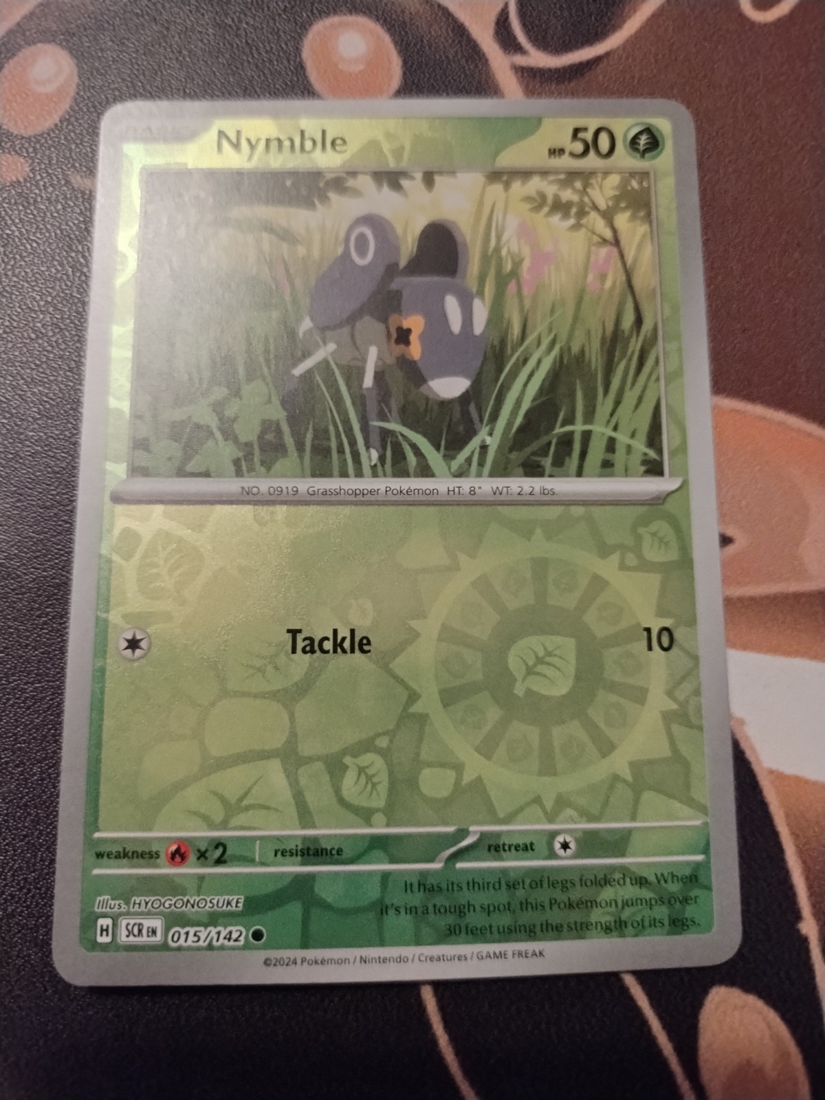 Nymble 015/142 Sv07: Stellar Crown Reverse Holo-NM