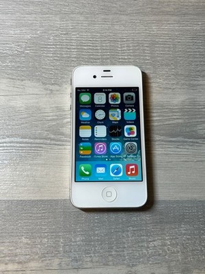 Apple iPhone 4 - 8GB 16GB 32GB - All Colors -  Unlocked Tested With Charge Cord