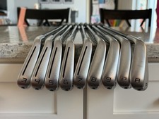 Used TaylorMade P-790 Iron Set 3-AW UST Recoil DART Stiff Graphite Shafts P790