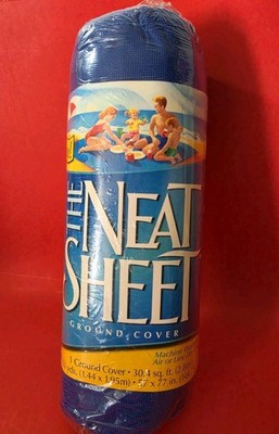 The Neat Sheet 57 x 77'' Single Roll Ground Cover - Blue NEW SEALED