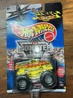 New! Hot Wheels Monster Jam WCW Wrestling Nitro Machine Vintage 2000 On Card
