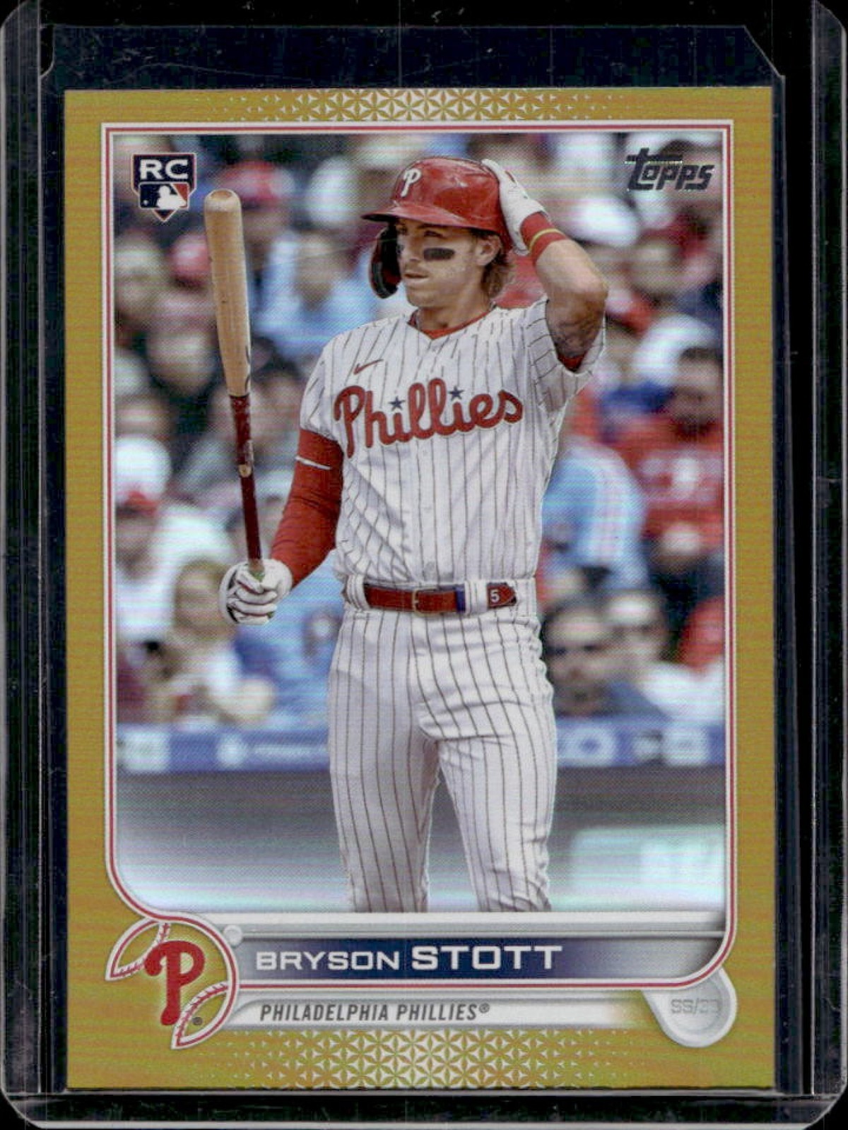 2022 Topps Update Bryson Stott RC Gold Foil Rookie #US224 Phillies