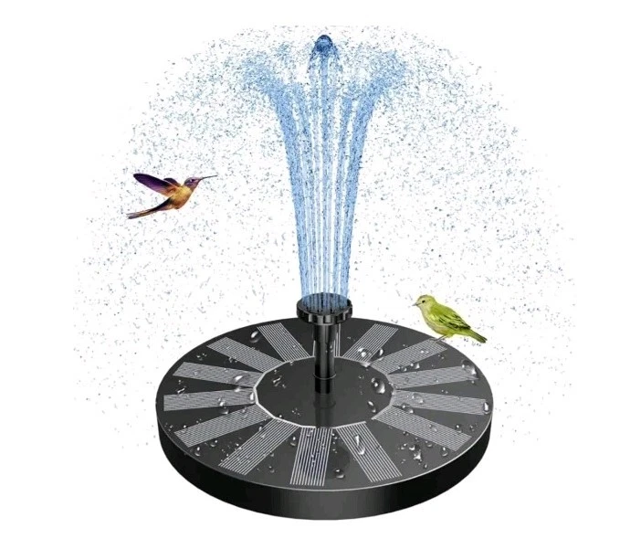 AISITIN Solar Springbrunnen für Außen 2025 Verbesserter, Solarbrunnen für Draus