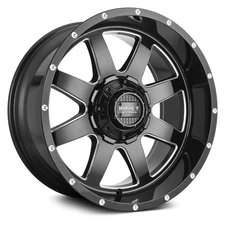 Impact Off-Road 804 Wheel 24x12 (-44, 5x150, 110.3) Black Single Rim