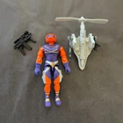 1989 HASBRO GI JOE COBRA ANNIHILATOR v1 FIGURE 100% COMPLETE TIGHT MT-