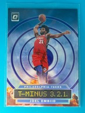 2019-20 Panini Donruss Optic - T-Minus 3, 2, 1 Joel Embiid #1 Holo Prizm