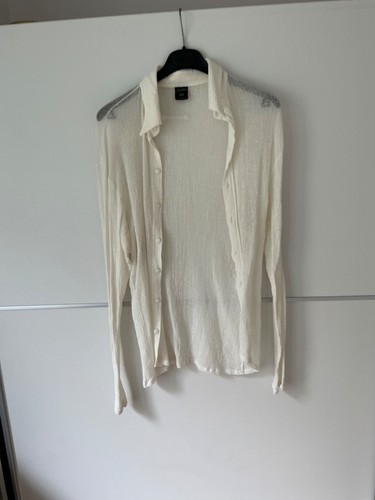 Hermosa camisa semitransparente Jean Paul Gaultier Homme talla 50 - Imagen 3 de 6