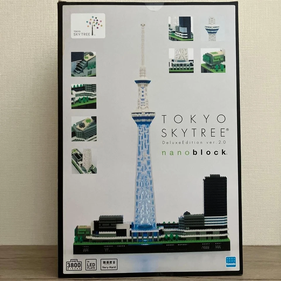 KAWADA NANOBLOCK NB-013 TOKYO SKY TREE DELUXE EDITION 2.0 New Japan - Image 2 of 3