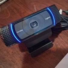 Logitech C920 HD Pro Webcam 1080p USB Autofocus Stereo Microphone TESTED WORKING