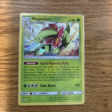 Pokémon TCG Meganium Holo Holo Rare Card Sun & Moon Lost Thunder 8/214