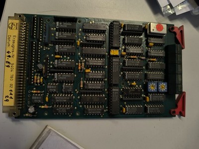 Philips Industrie-Platine / Interface-Board   Vintage 1989