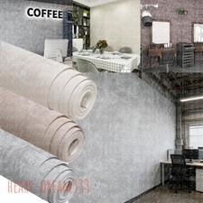 3D Grey Industrial Concrete Effect Textured Wallpaper Living Room Wall Paper UK