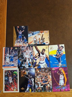 PATRICK EWING - **Premium Lot of 10 Different (2 Ins)** - Knicks  (NRMT-MINT) #1