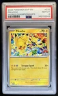 2025 Pokemon Scarlet & Violet Pikachu World Championships Stamp #225 PSA 8
