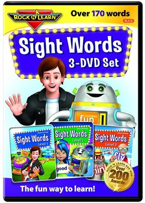 Rock 'N Learn - RL-316 Sight Words 3-DVD Set by : Over 170+ words includes a...