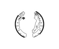 Bremsbackensatz Hinten Toyota Corolla Carina Textar Trommelbremse 91056700
