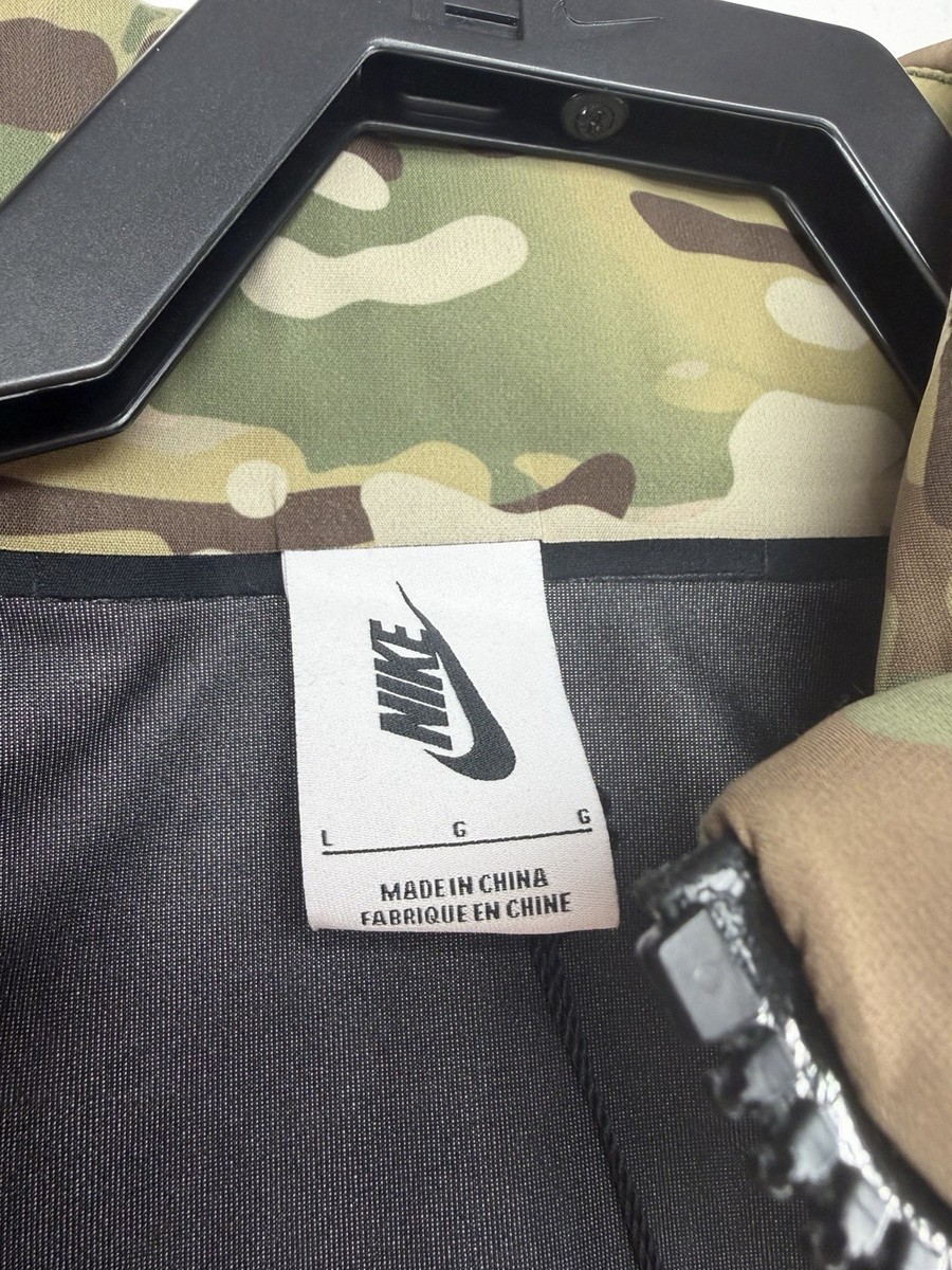 NikeLab Collection x Crye Precision Shell Jacket Camo Size L
