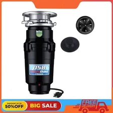 Waste Maid Economy 1/2 HP Continuous Feed Garbage Disposal Attached Power Cord