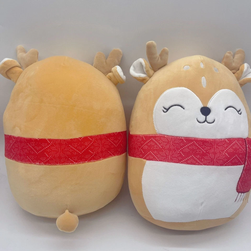40CM Squishmallows Plüschtiere Kissen Weihnachten Puppe Spielzeug Xmas Geschenk - Bild 4 von 4