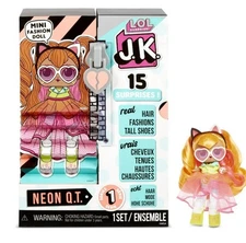 LOL Surprise ~ JK ~ Mini Fashion Doll ~ Neon QT ~ 15 Surprises ~ Series 1