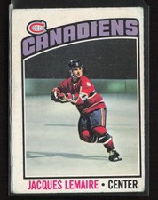 1976-77 O-Pee-Chee #129 Jacques Lemaire Montreal Canadiens Very Good